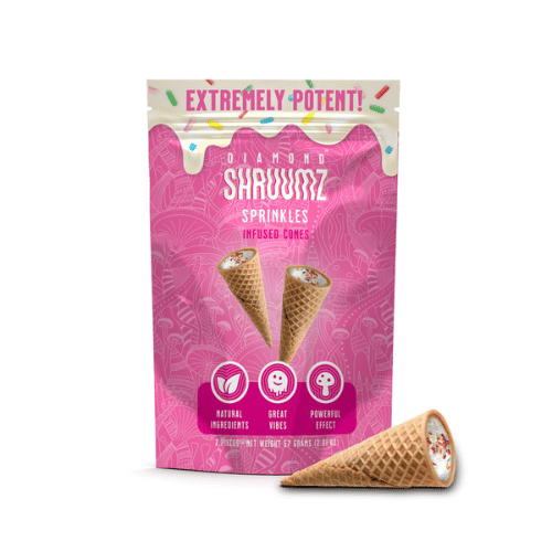 Diamond Shruumz - Mushroom Infused Cones - 2pk