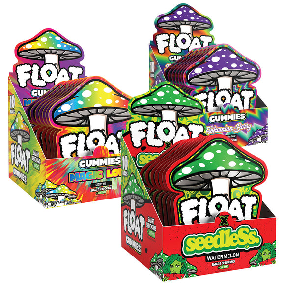 Float D9 Smart Shroom Gummies | 10pc | 100mg